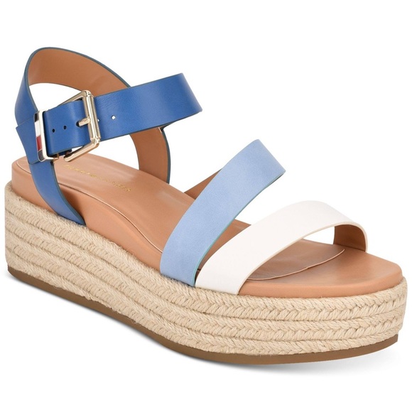 Tommy Hilfiger Shoes - Tommy Hilfiger Women’s Marri Slingback Flatform Espadrilles Shoes